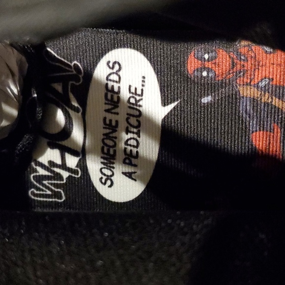 ❤️ MEN'S MARVEL DEADPOOL X DC MANUAL HI SHOES - Size 10 - Picture 11 of 13